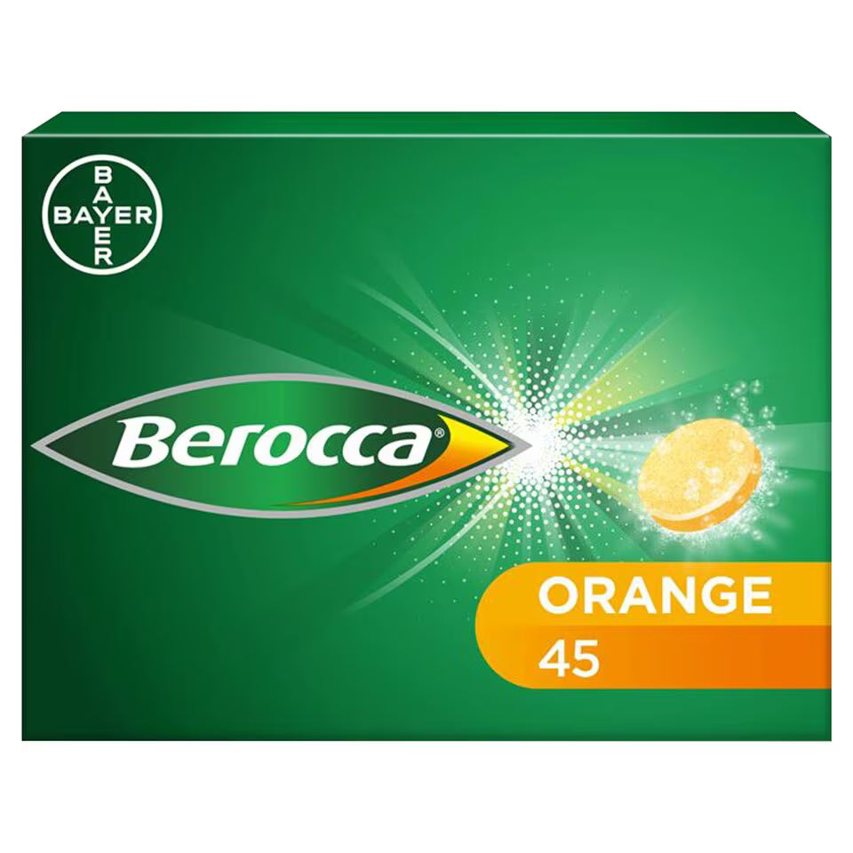 Berocca Effervescent 45 Pack