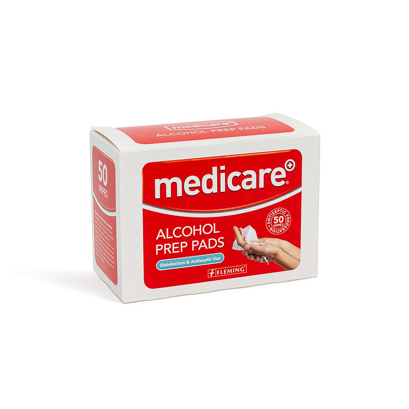 MEDICARE ALCOHOL PREP PADS 50