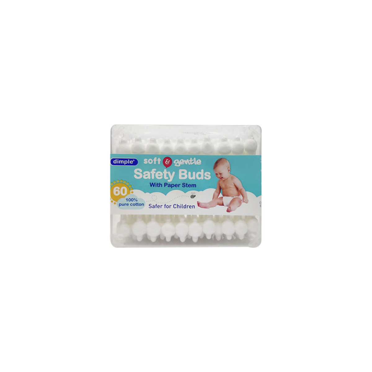 Dimple Safety Buds 60pk