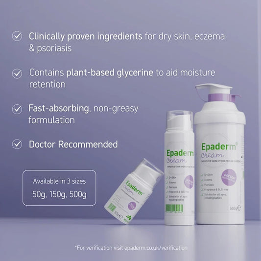 EPADERM CREAM 500G CREAM PUMP