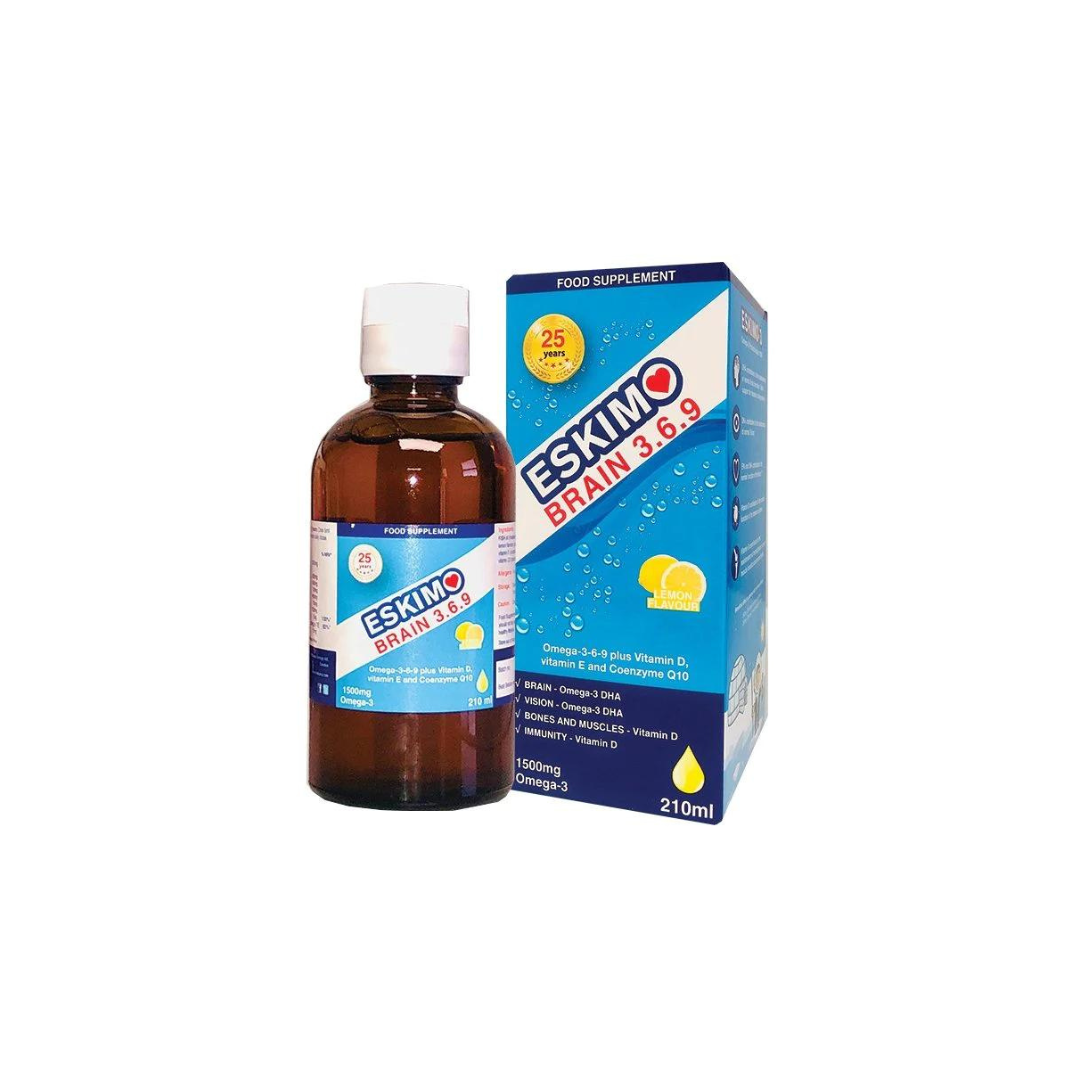 Eskimo Oil Eskimo Brain 3-6-9 210ml