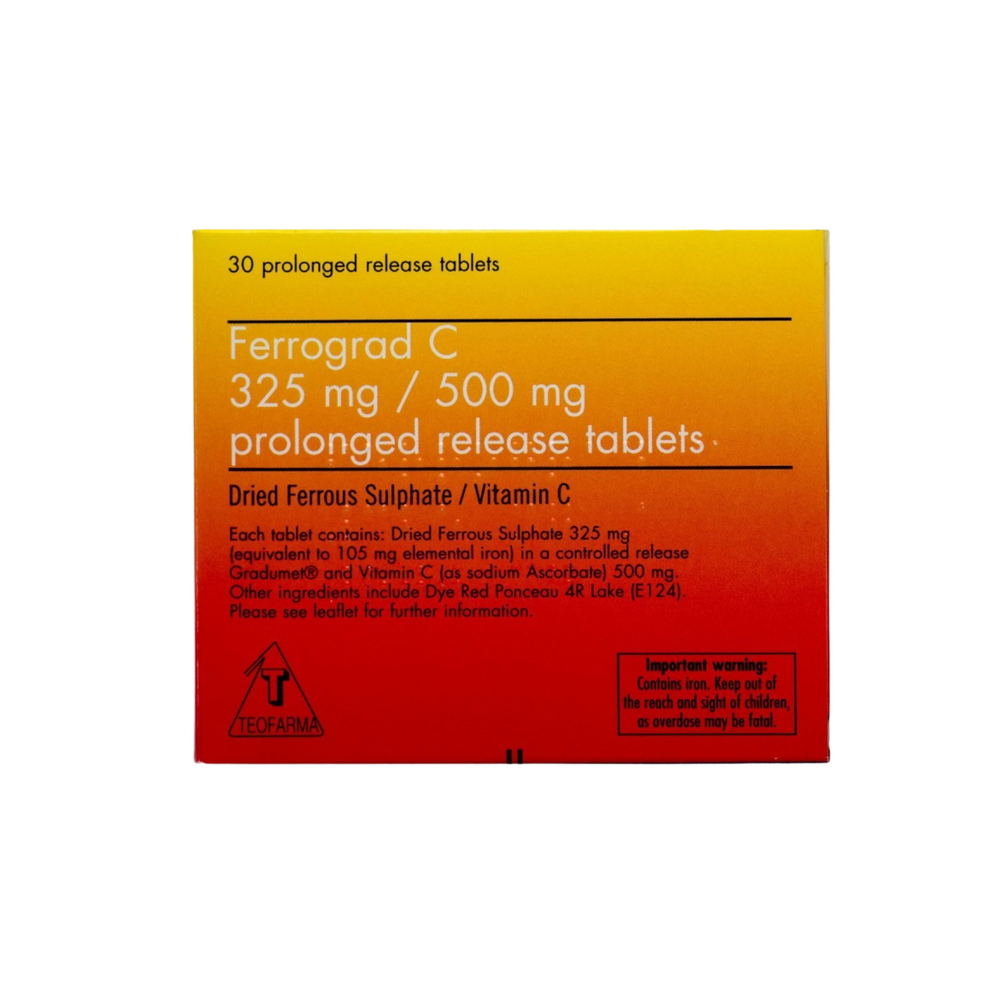 Ferrograd C Prolonged Release Tablets 30 Pack