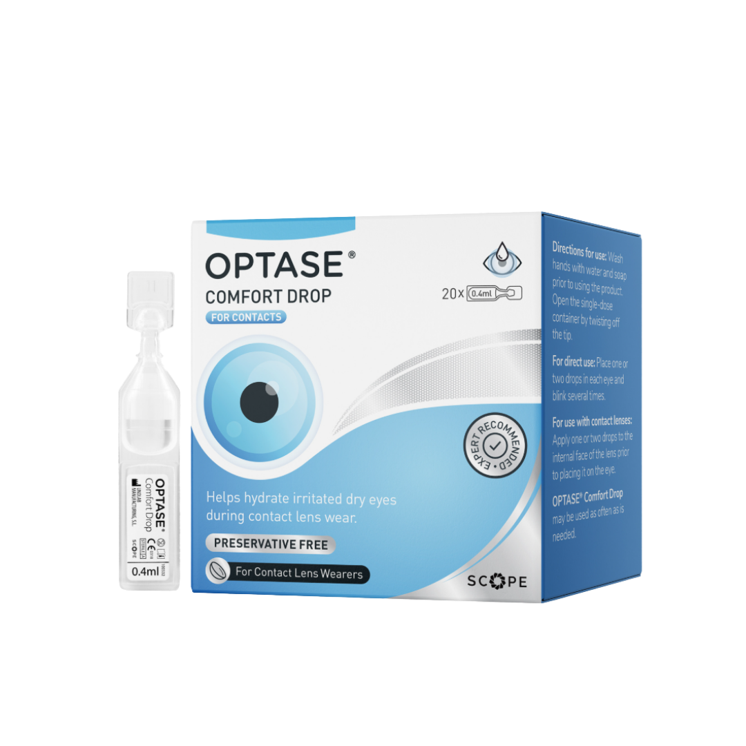 OPTASE Comfort Eye Drops 20 x 0.4ml