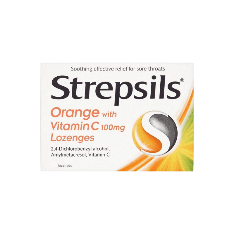 Strepsils Orange with Vitamin C