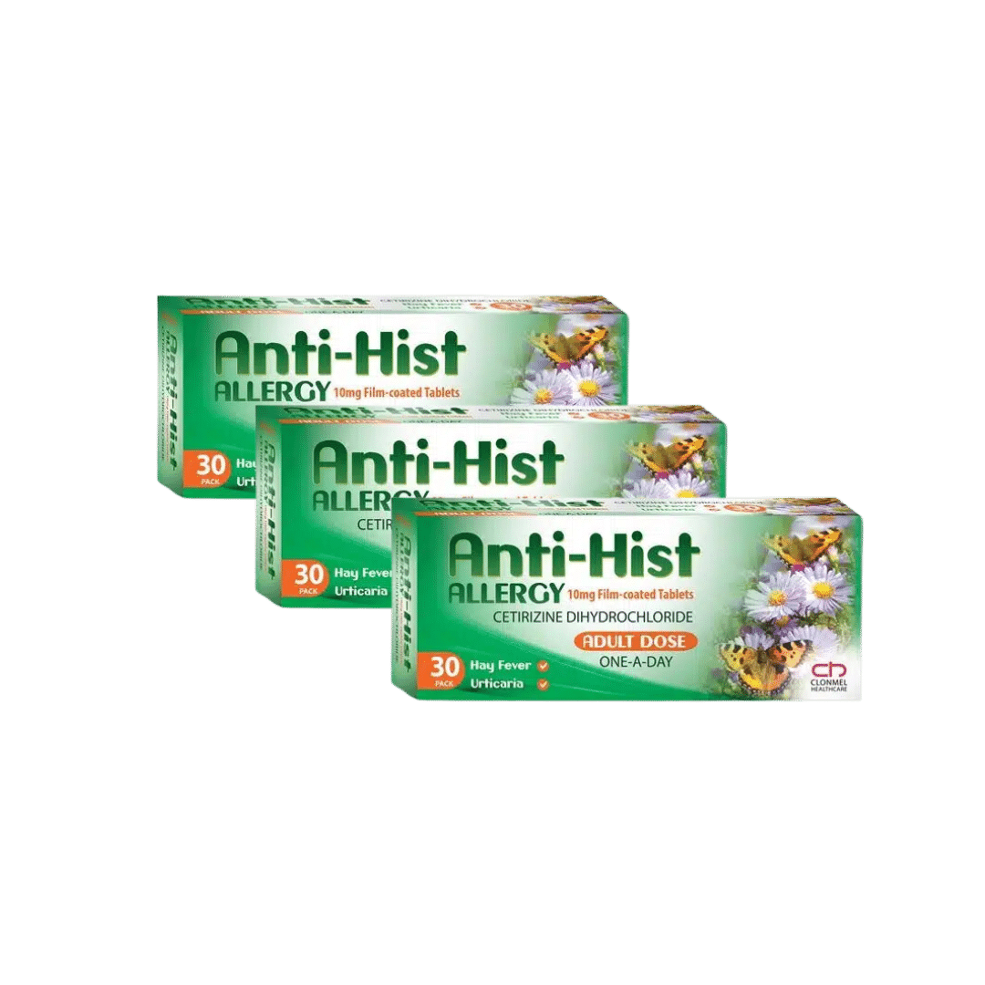 Anti-Hist Allergy Cetirizine 10mg Tablets 90 Pack