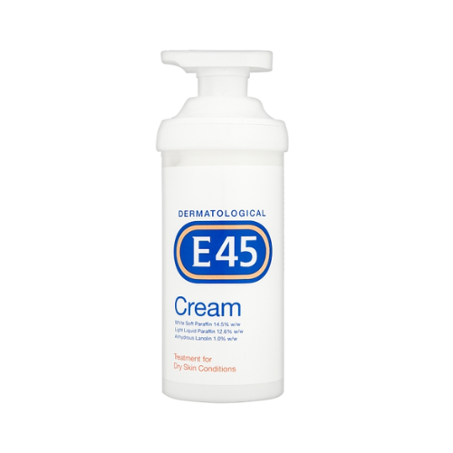 E45 Cream Pump 500g