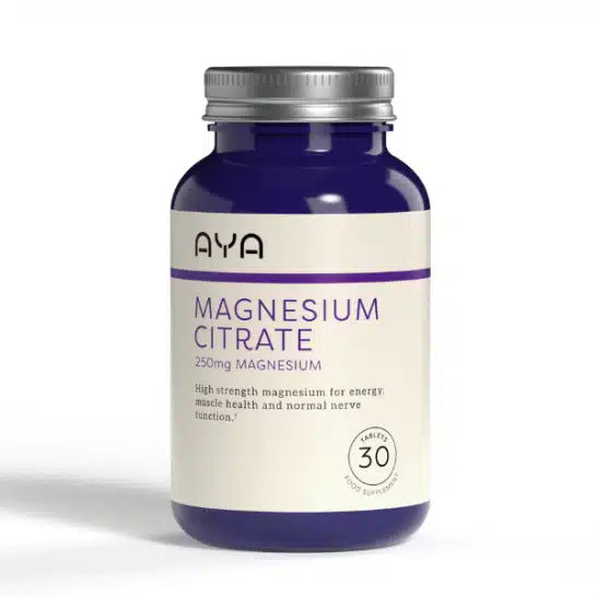 AYA Magnesium Citrate 250mg 30 Tablets