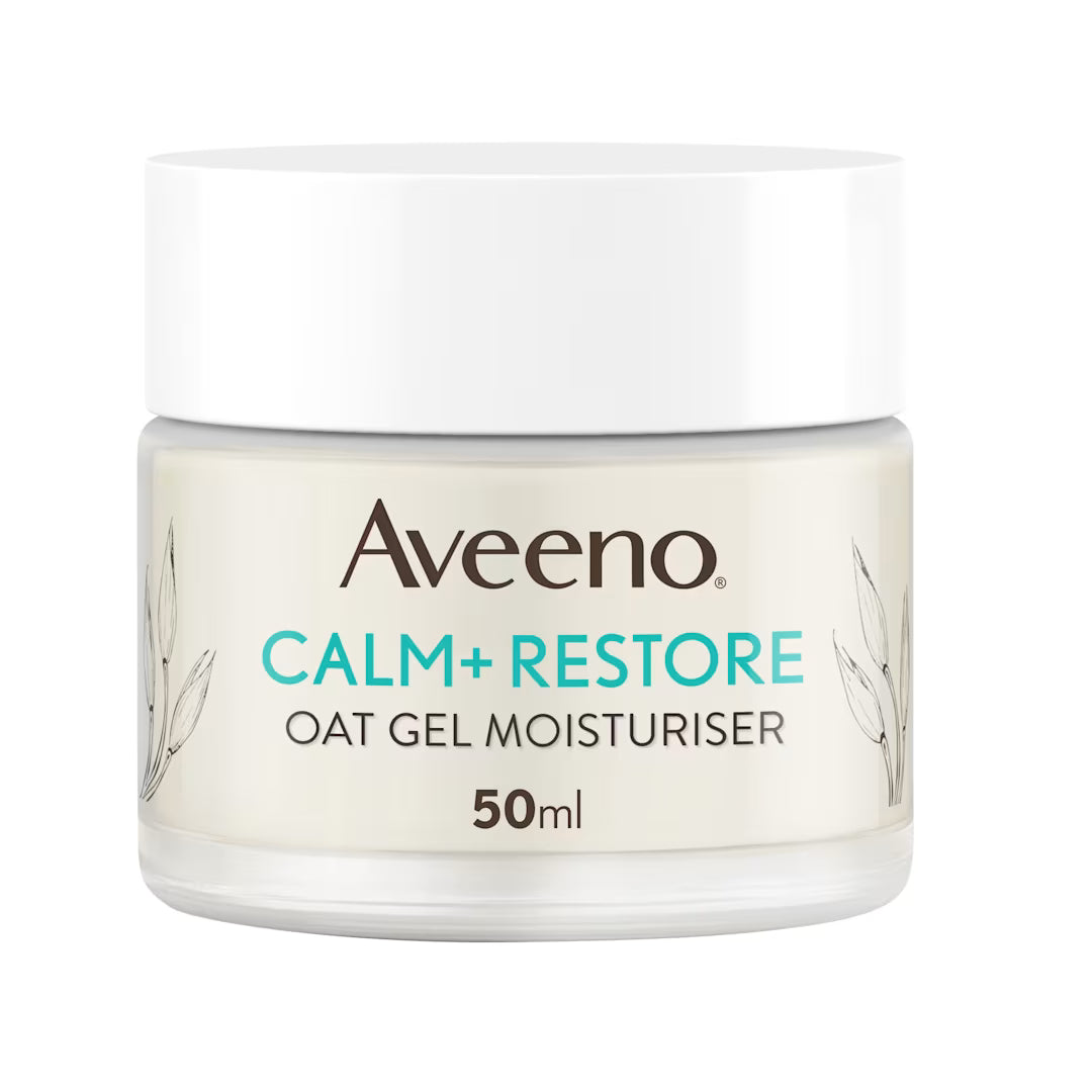 AVEENO CALM+RESTORE OAT GEL MOISTURISER 50ML