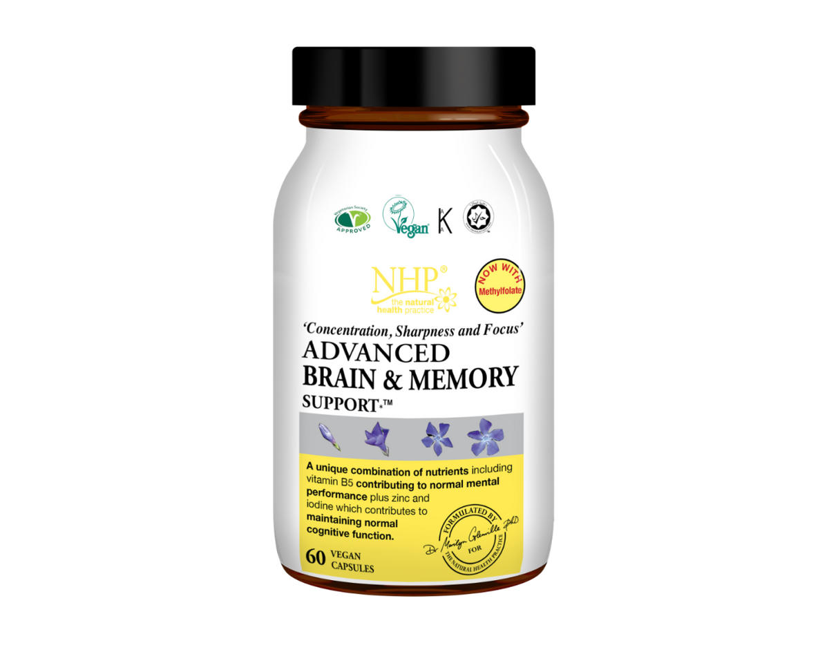 NHP ADVANCED BRAIN & MEMORY SUPPORT 60 CAPS