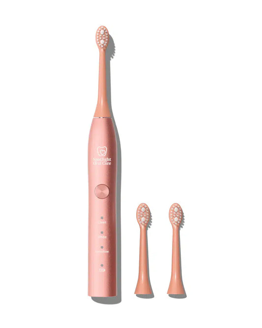 Spotlight Oral Care Rose Gold Sonic Toothbrush