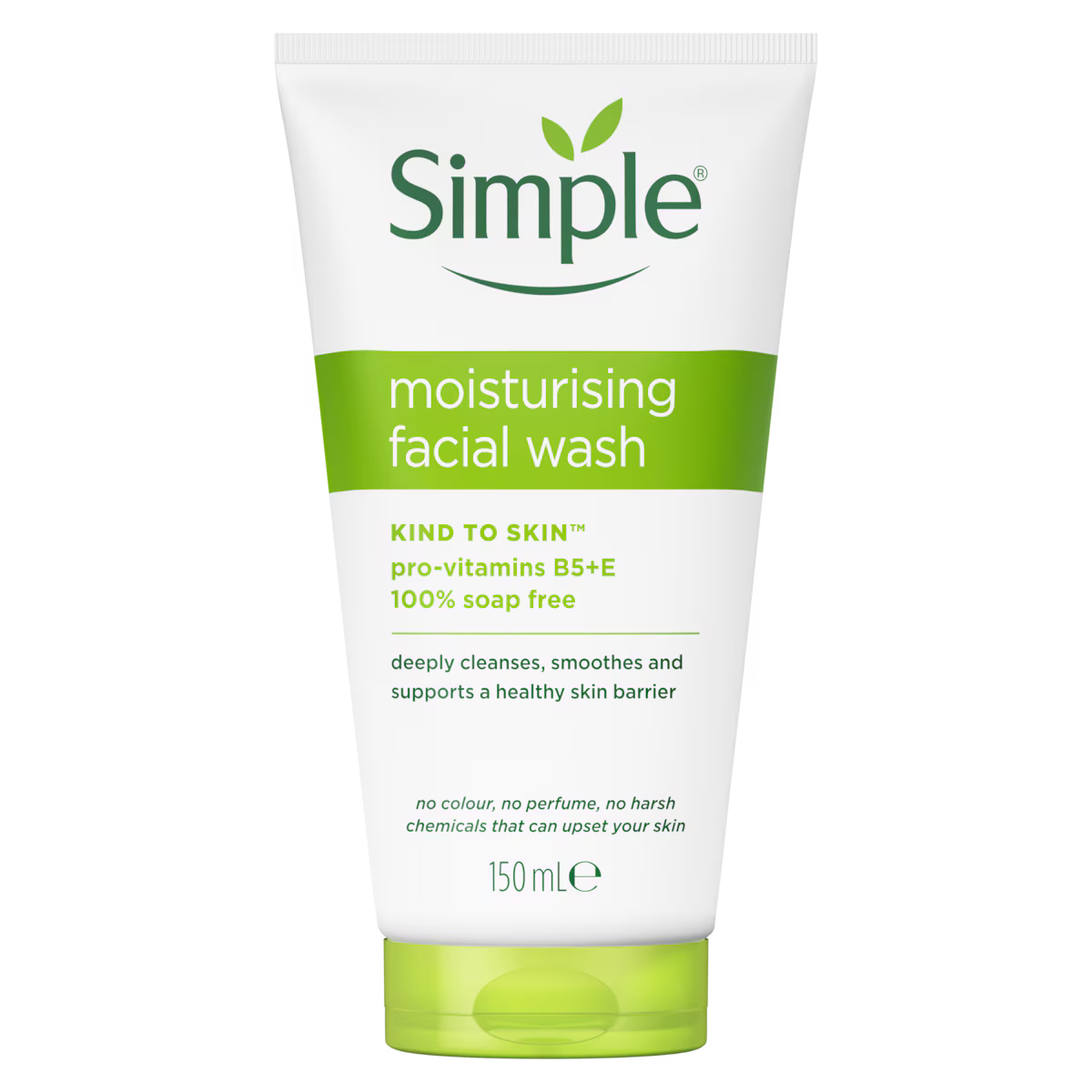 SIMPLE MOISTURISING FACE WASH 150ML