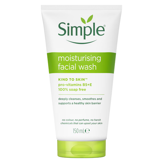 SIMPLE MOISTURISING FACE WASH 150ML
