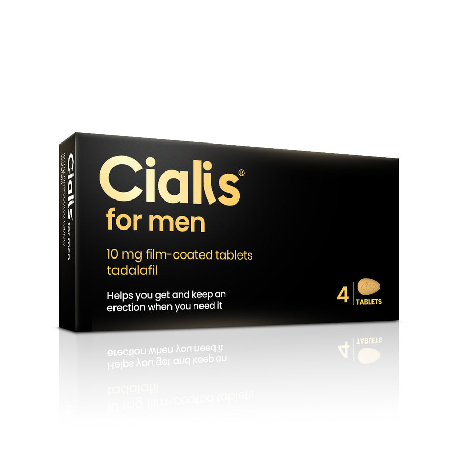 Cialis for Men 10mg tadalafil tablets pack