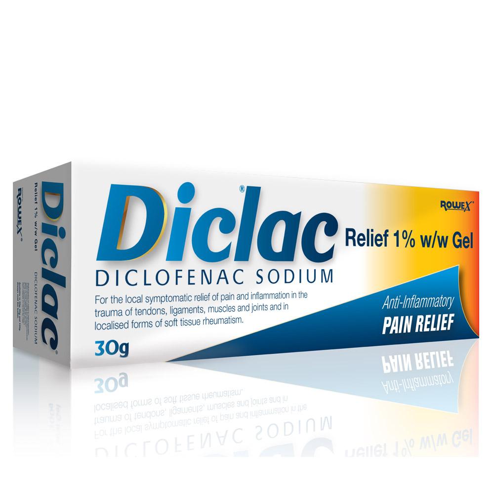 Diclac Relief Diclofenac 1% Pain Relief Gel