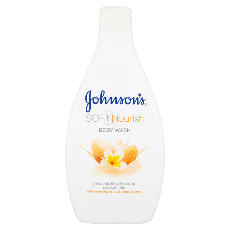 Johnsons Soft & Nourishing Shower Gel 400ml