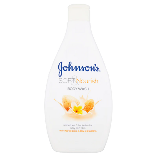 Johnsons Soft & Nourishing Shower Gel 400ml