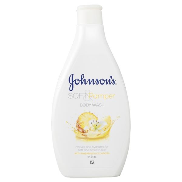 Johnsons Soft & Pamper Shower Gel 400ml