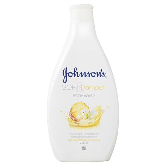 Johnsons Soft & Pamper Shower Gel 400ml