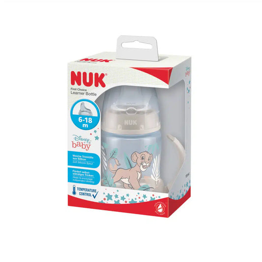 NUK Disney Lion King First Choice Learner Bottle 150ml 6-18 Months