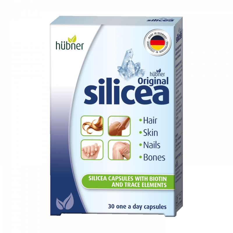 SILICEA ORIGINAL CAPSULES FOR HAIR , SKIN ,NAILS & BONES +FREE HAIR BRUSH