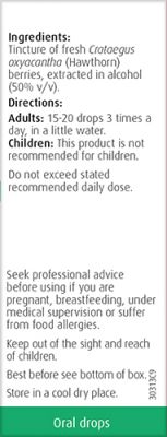 A Vogel Hawthorn Crataegus Oral Drops 50ml