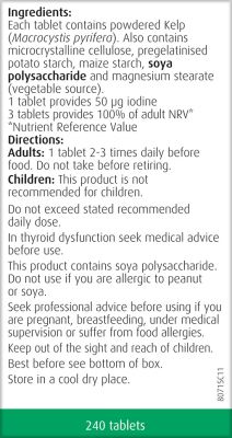 A Vogel Kelp Tablets 240 Tablets