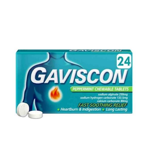 Gaviscon Peppermint Chewable Tablets