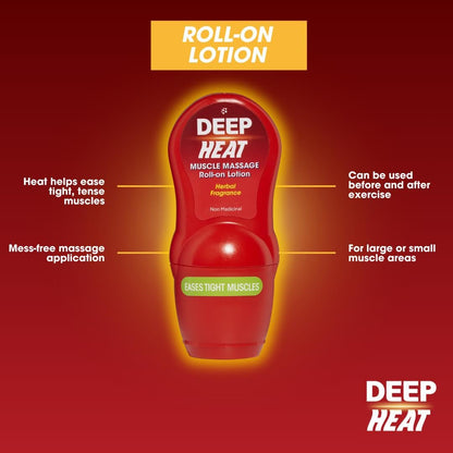 Deep Heat Muscle Roll on Lotion