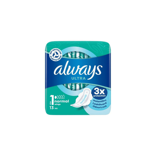 Always Ultra Normal With Wings 13pk