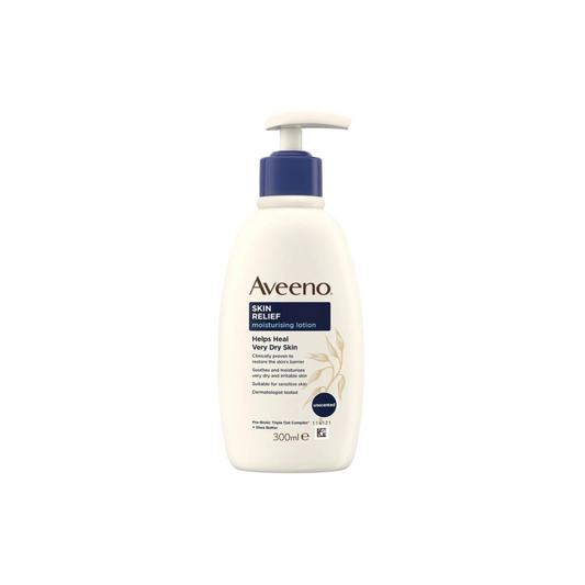 Aveeno Skin Relief Shea Body Lotion Pump 300ml