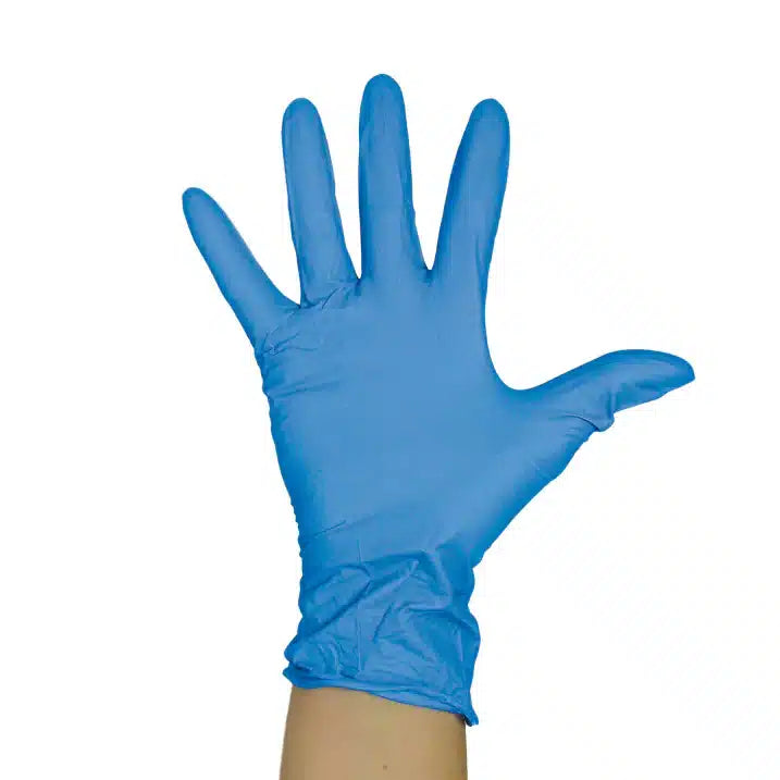 Blue Vinyl gloves