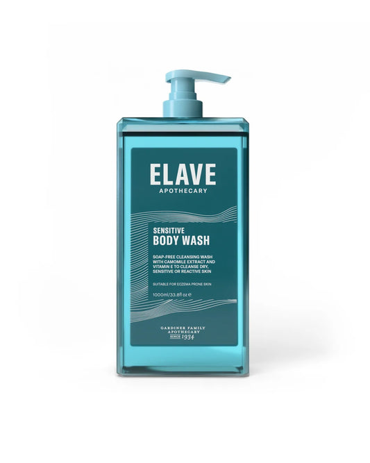 Elave Sensitive Body Wash Pump 1L