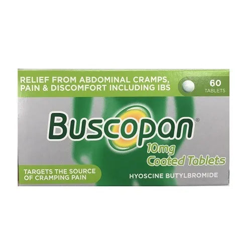 BUSCOPAN 10MG COATED TABLETS 60