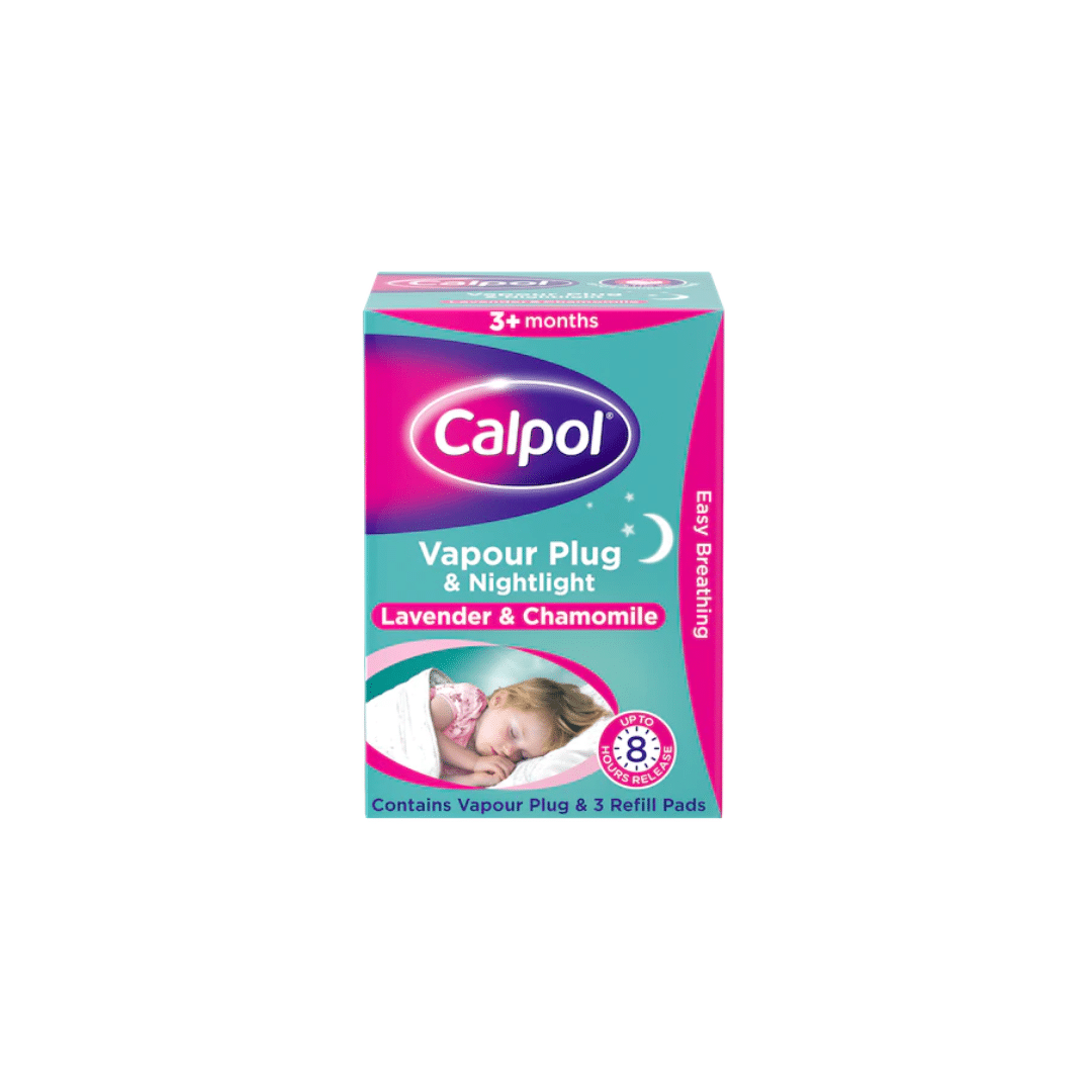 Calpol Vapour Plug & Nightlight + 3 Refills