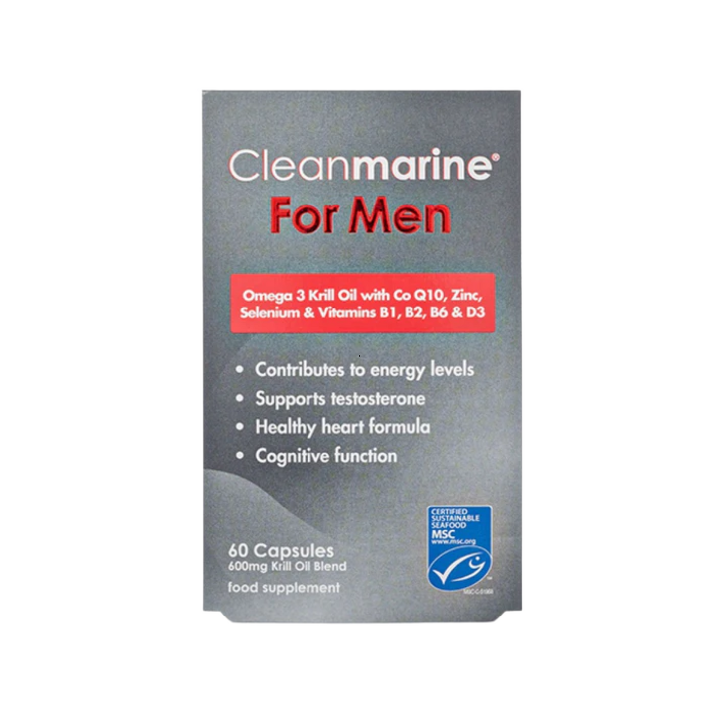 Cleanmarine for Men 60 Capsules
