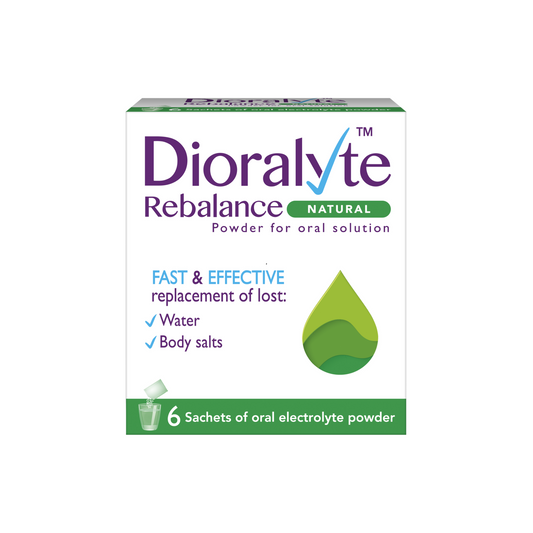 Dioralyte Natural 6 sachets