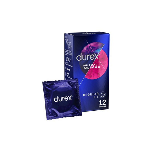 Durex Condoms Mutual Climax 12pk