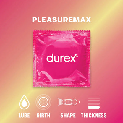 Durex Pleasuremax with Dots and Ribs 12