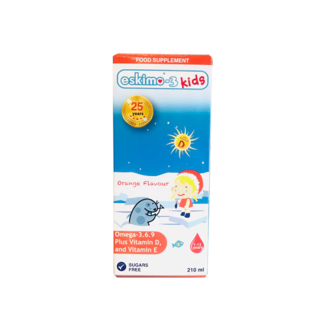 Eskimo Kids Omega 3 Orange 210ml