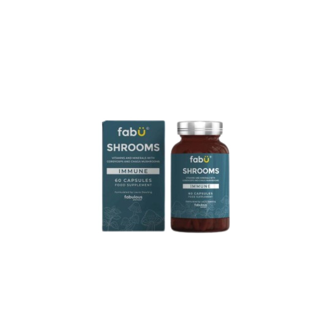 FabÜ Shrooms Immune 60 Capsules