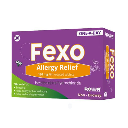 Fexu-Allergy Relief - Fexofenadine 120mg