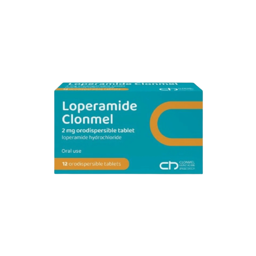 Loperamide Clonmel 2mg Orodispersible Tablet 12 Pack