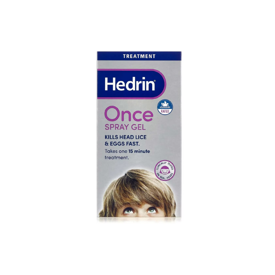 Hedrin Once Spray Gel - 100ml