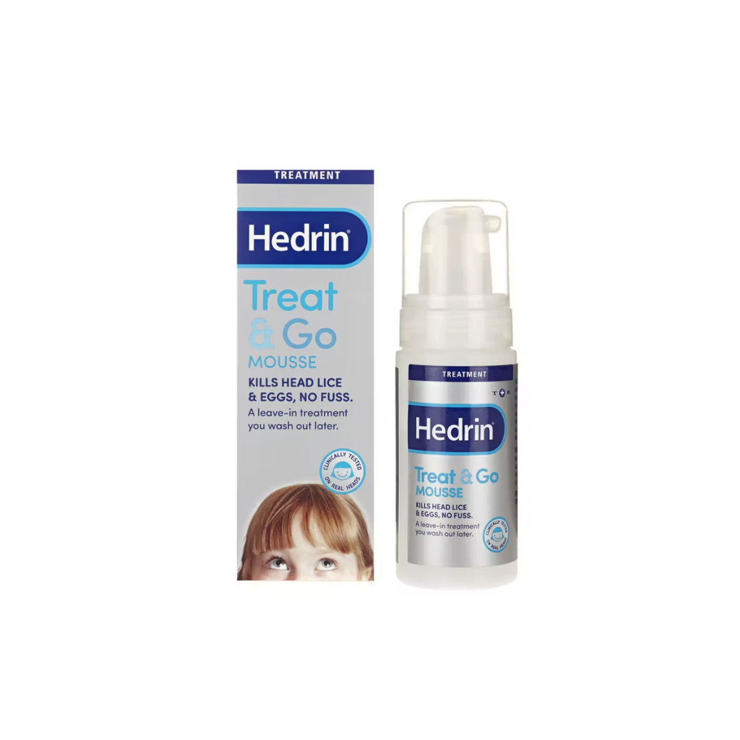 Hedrin Treat & Go Foaming Mousse 100ml