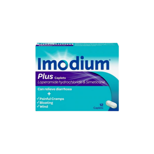 Imodium Plus 12 Pack