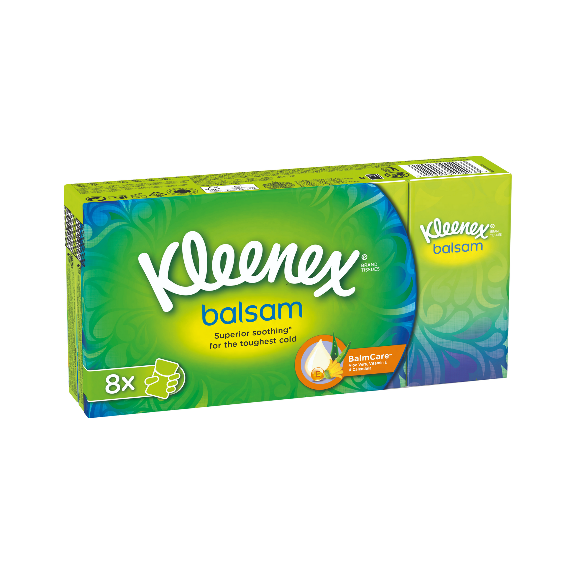 Kleenex Balsam pocket tissues x8