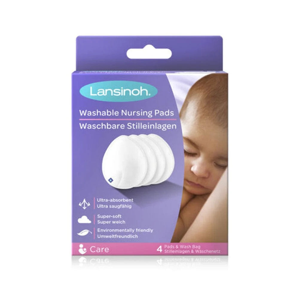 Lansinoh Washable Nursing Pads 4's