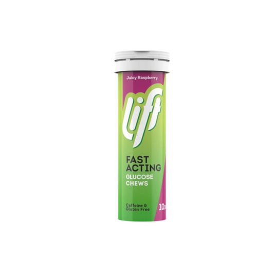 Lift Glucose Tablets Raspberry 10 Pack