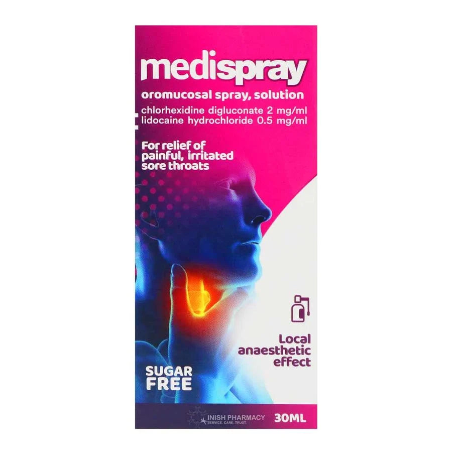 Medispray oromucosal spray , solution 30 ML sugar free