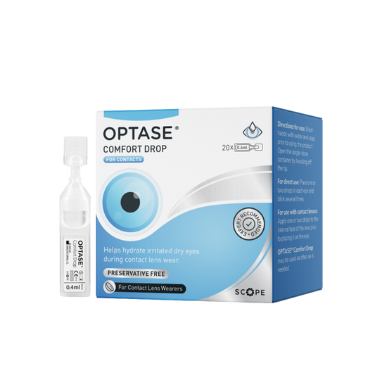 OPTASE Comfort Eye Drops 20 x 0.4ml